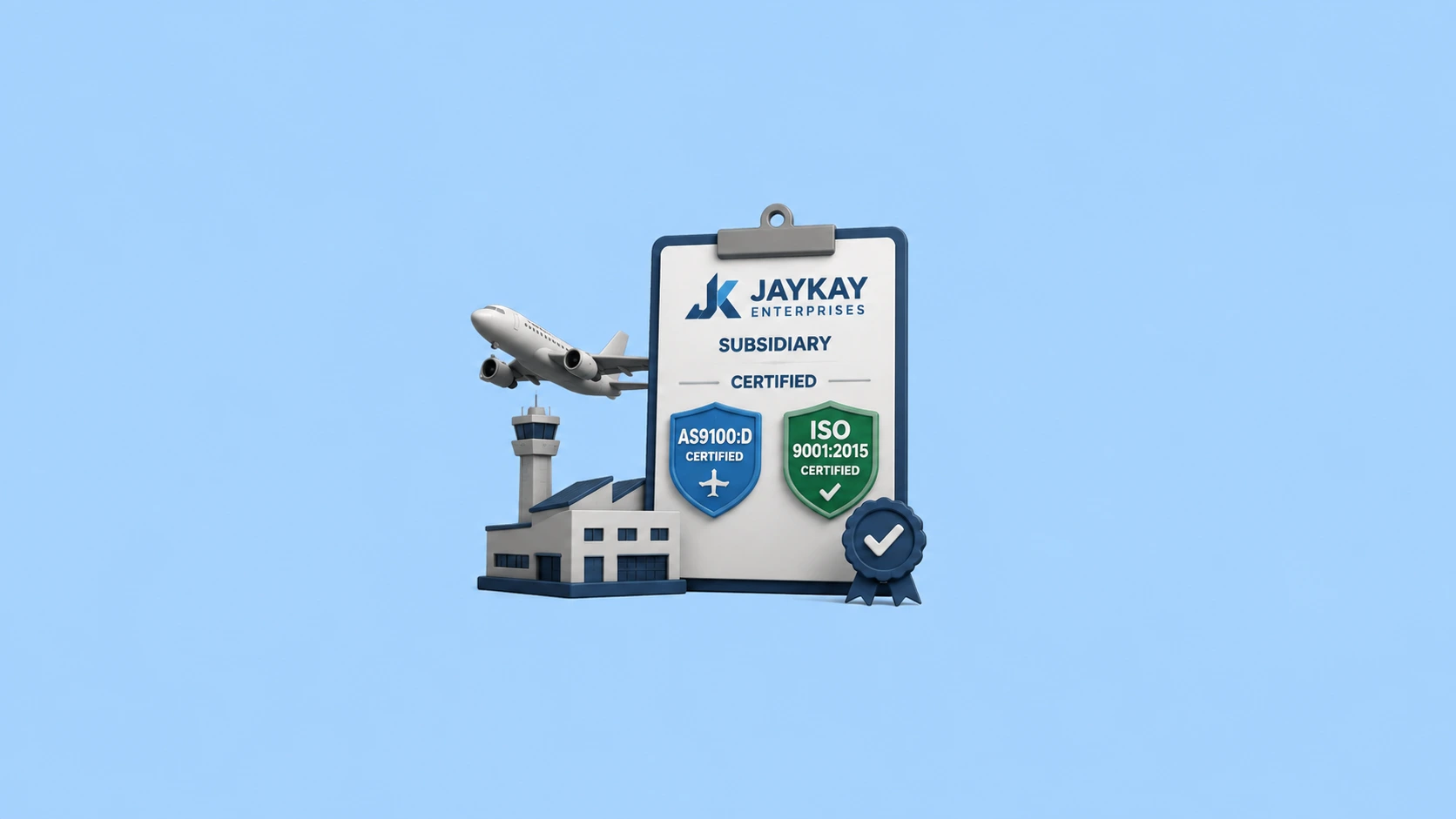 Jaykay Enterprises Subsidiary Secures AS9100:D and ISO 9001:2015 Certifications